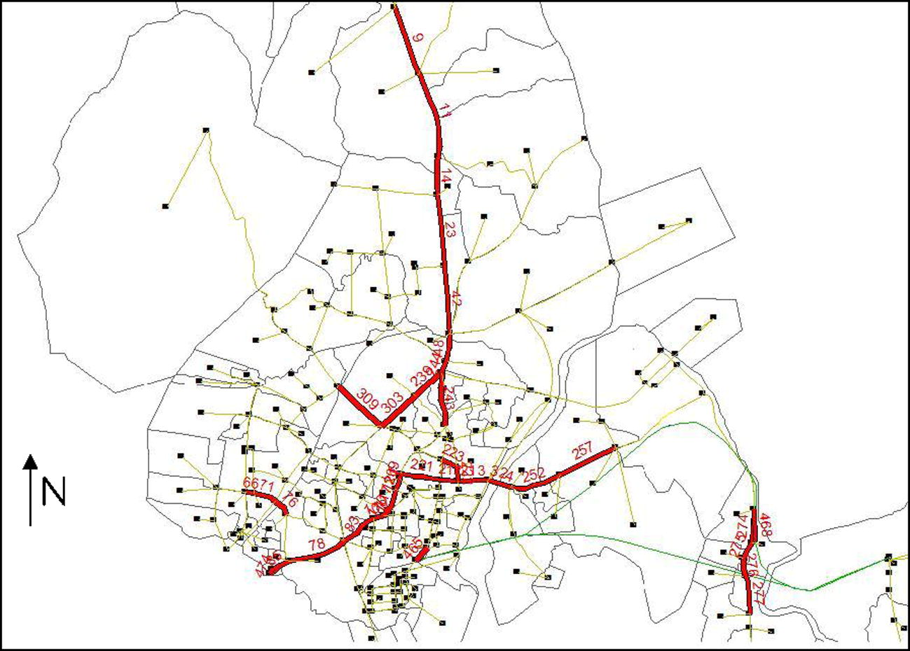 Corridor link set.