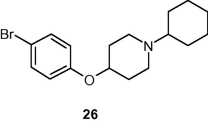 Chemical structure of compound 26.