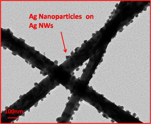 AgNWs irradiated by gamma rays of dose 12 kGy.