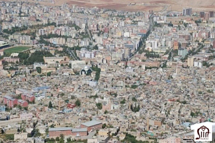 An overview of the Siirt city.