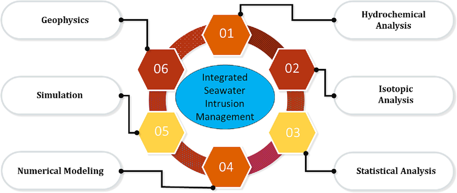 Diagram showing the integrated approach for SWI research.