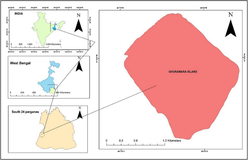 Location map of the study area.